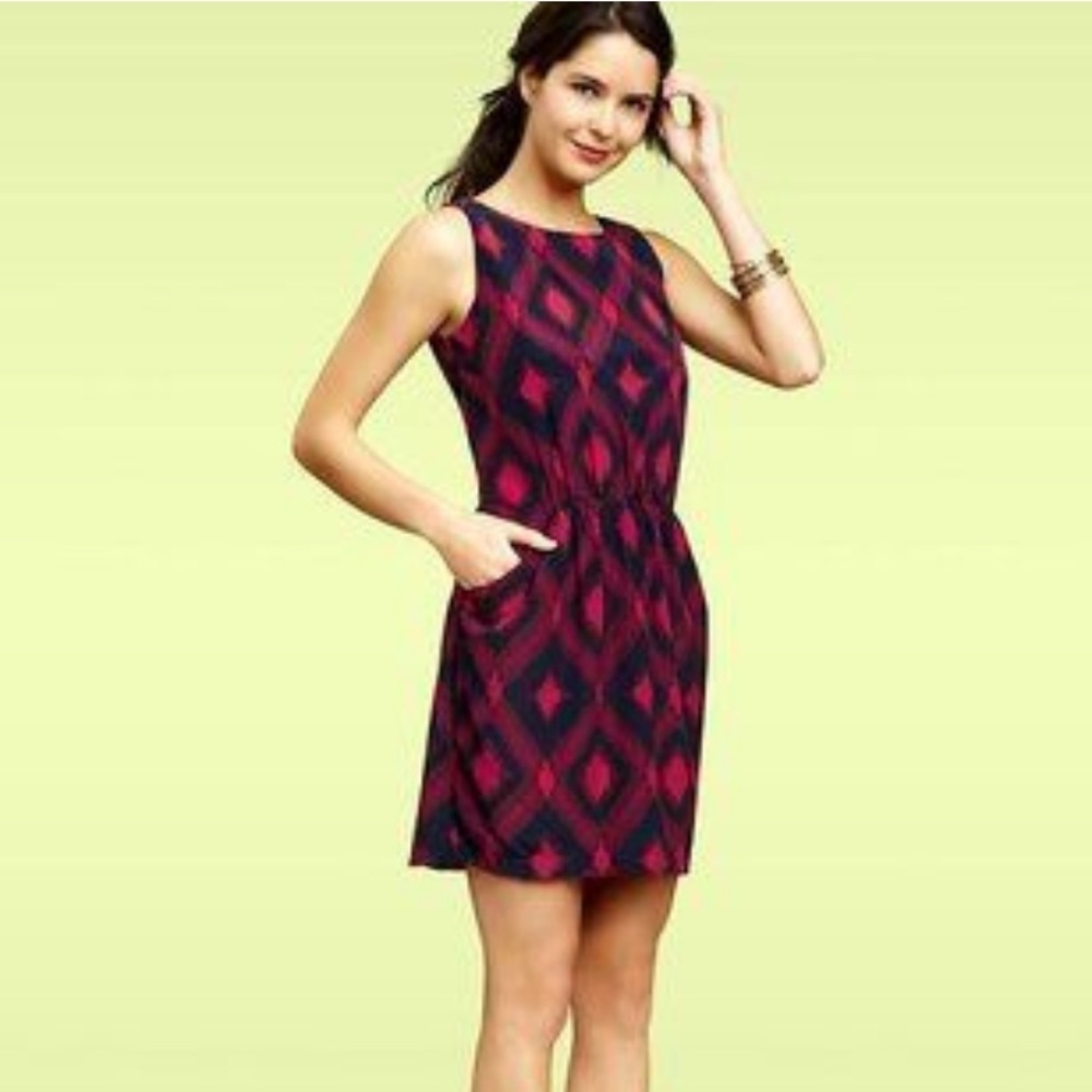 {Gap} Ikat Print Dress
